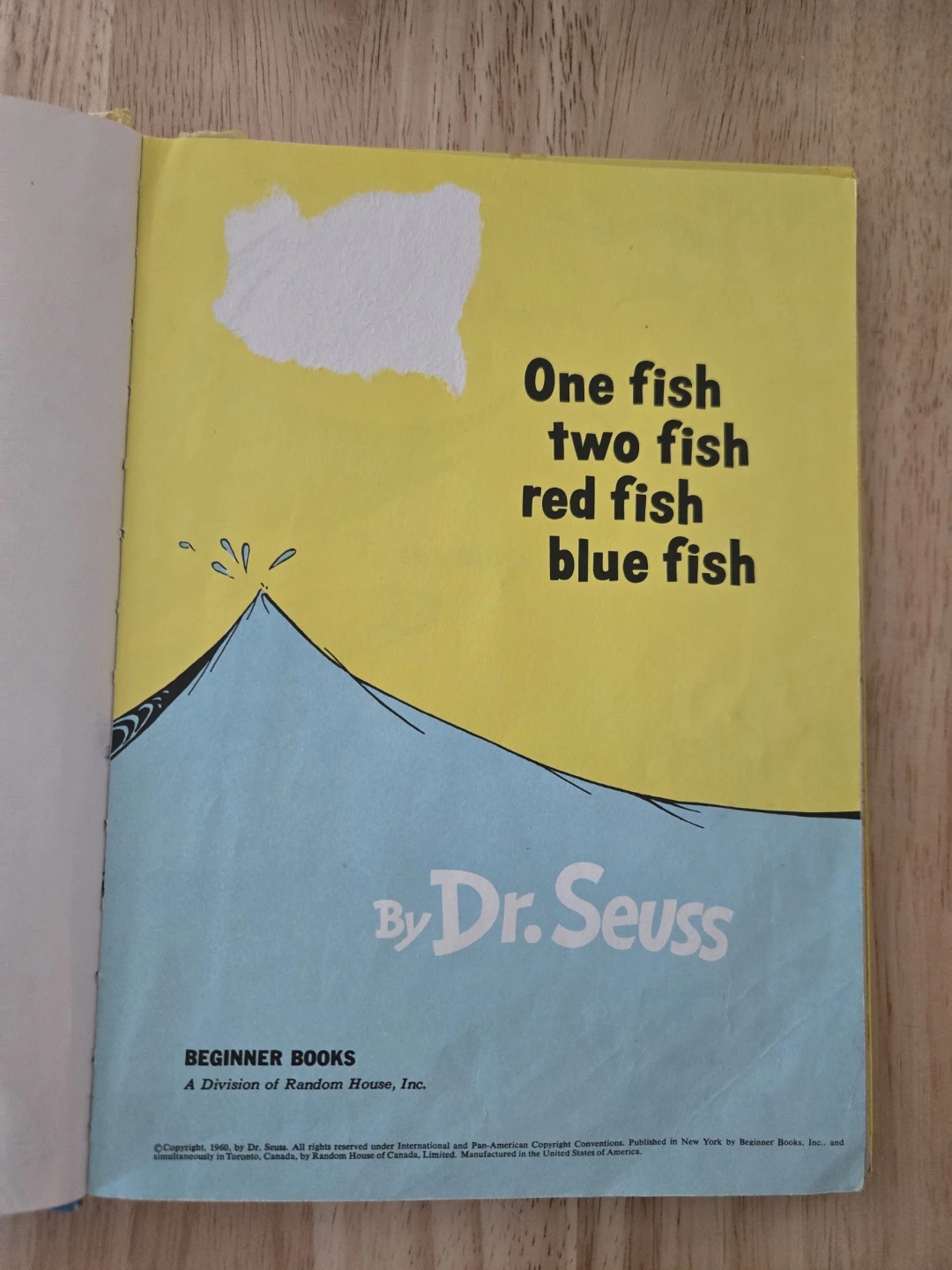 Dr. Seuss One Fish Two Fish Red Fish Blue Fish Beginner Book - photo 3
