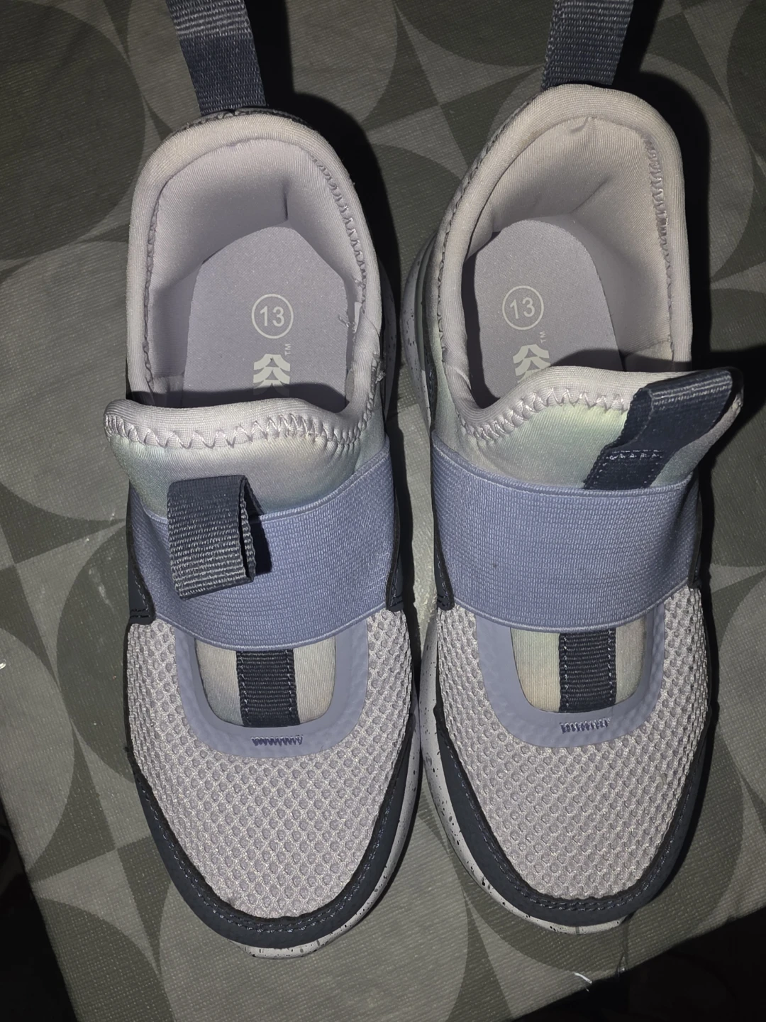 Kids Size 13 Slip-On Athletic Shoes - photo 3