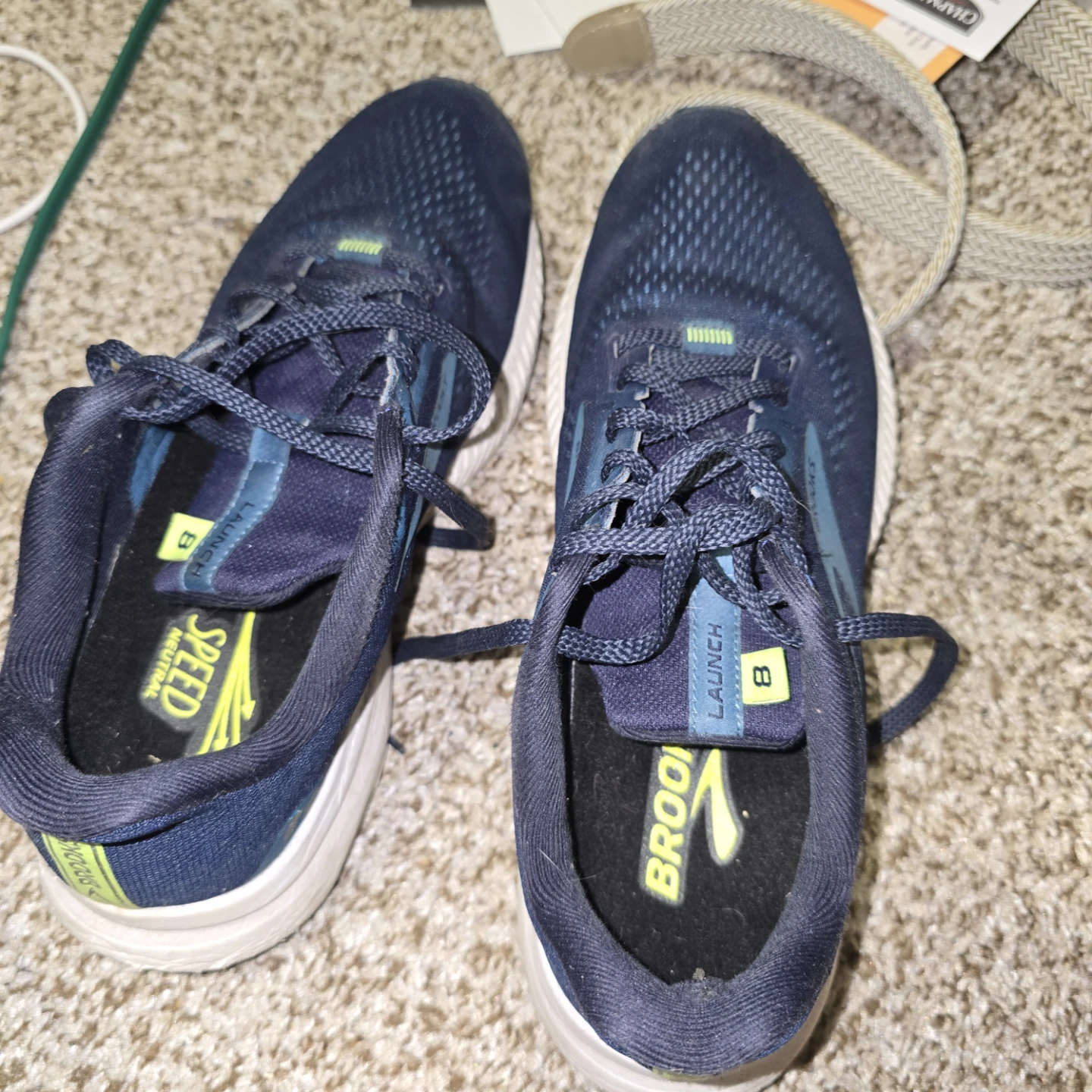 Brooks Launch 8 Navy Running Shoes