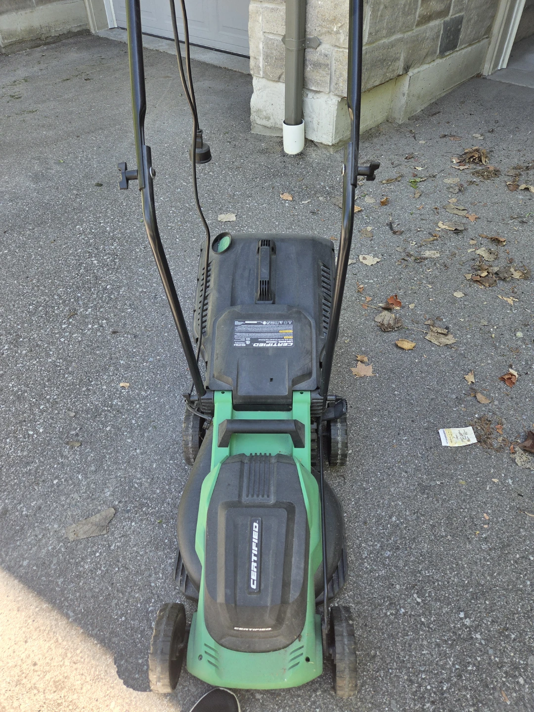 CERTIFIED 120V 10A 14" Electric Lawn Mower
