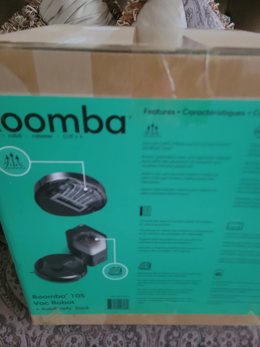 Roomba 105 Vac Robot with Auto-Empty Dock brand new $150 - photo 3