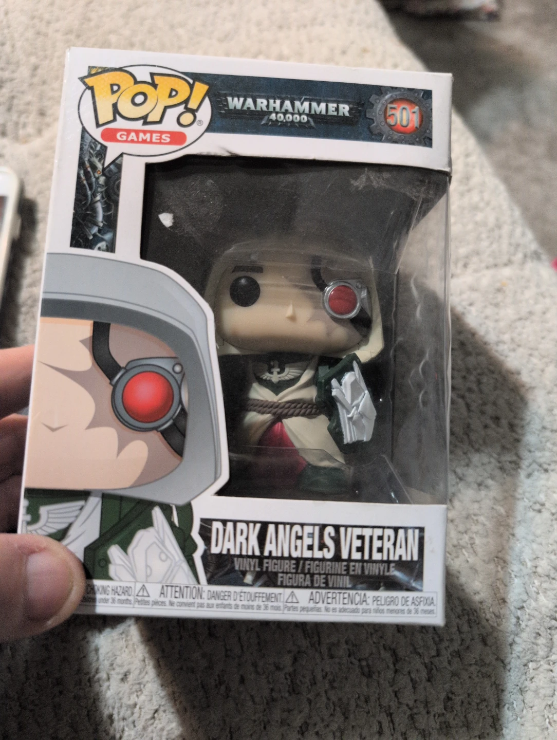 Funko Pop! Warhammer 40,000 Dark Angels Veteran