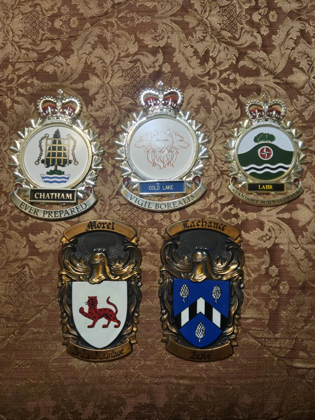 Morel Coat of Arms Plaque