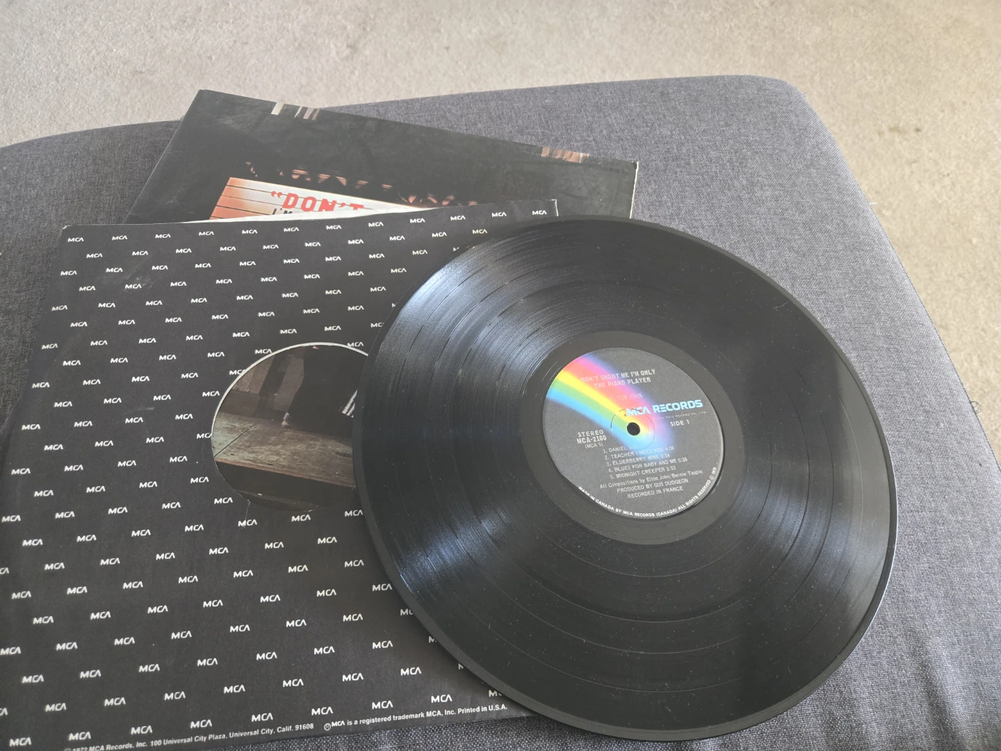 Elton John I'm Only The Piano Player Vinyl Record - photo 4