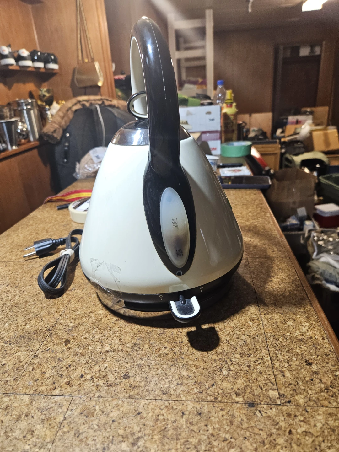 Cream and Black Electric Kettle - photo 4