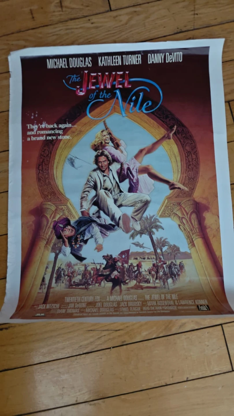 The Jewel of the Nile Movie Poster