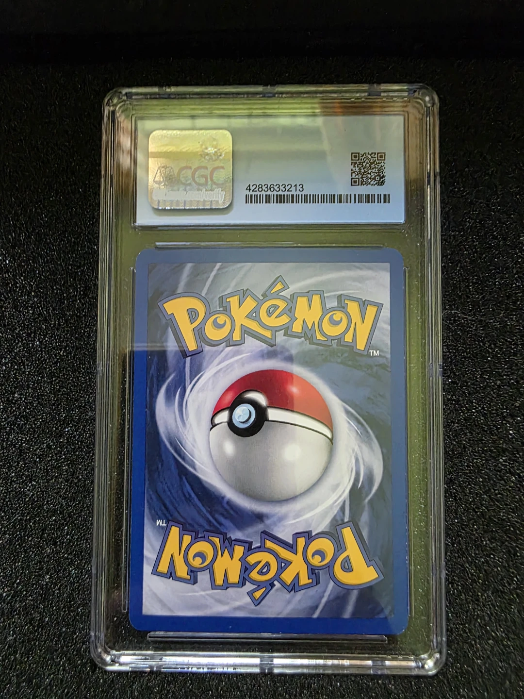 Lt. Surge's Electabuzz Pokémon Card (2000) CGC NM/Mint 8 - photo 2