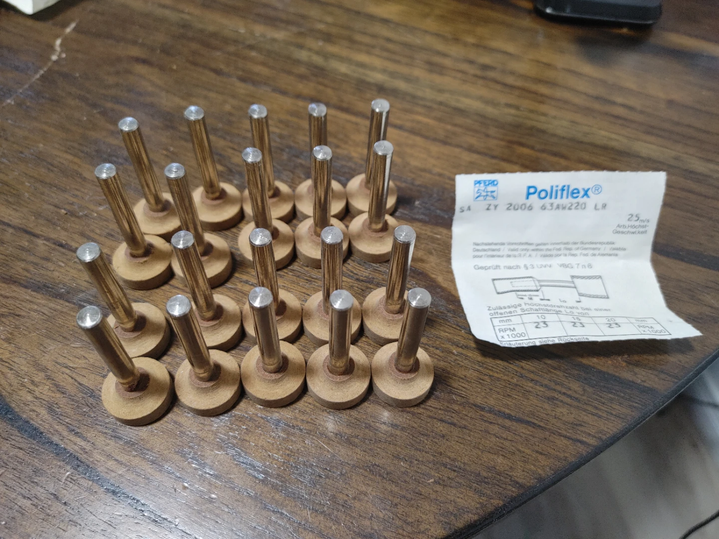 Pferd Poliflex Mounted Grinding Wheels