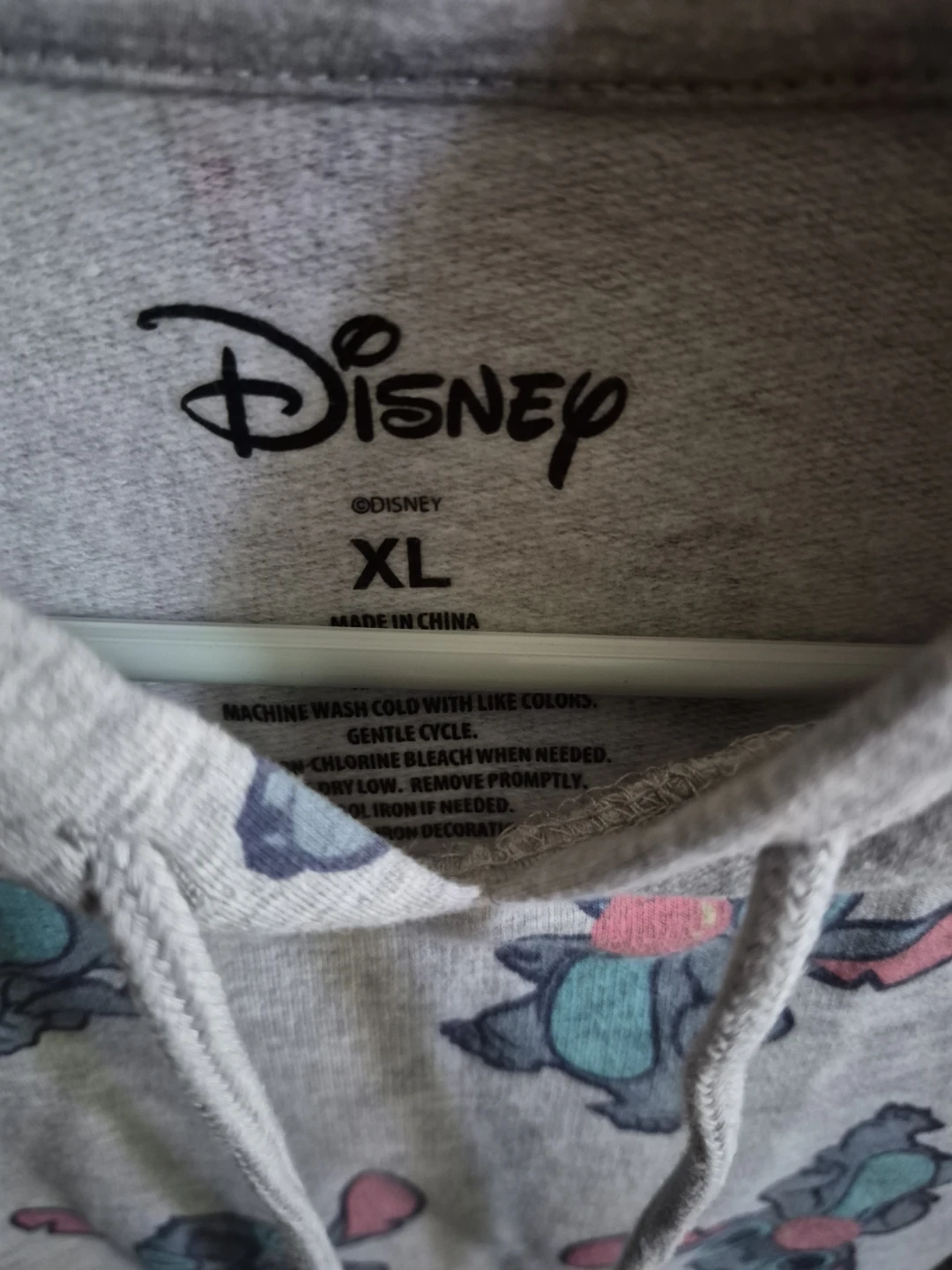 Disney Stitch All Over Print Hoodie XL - photo 3
