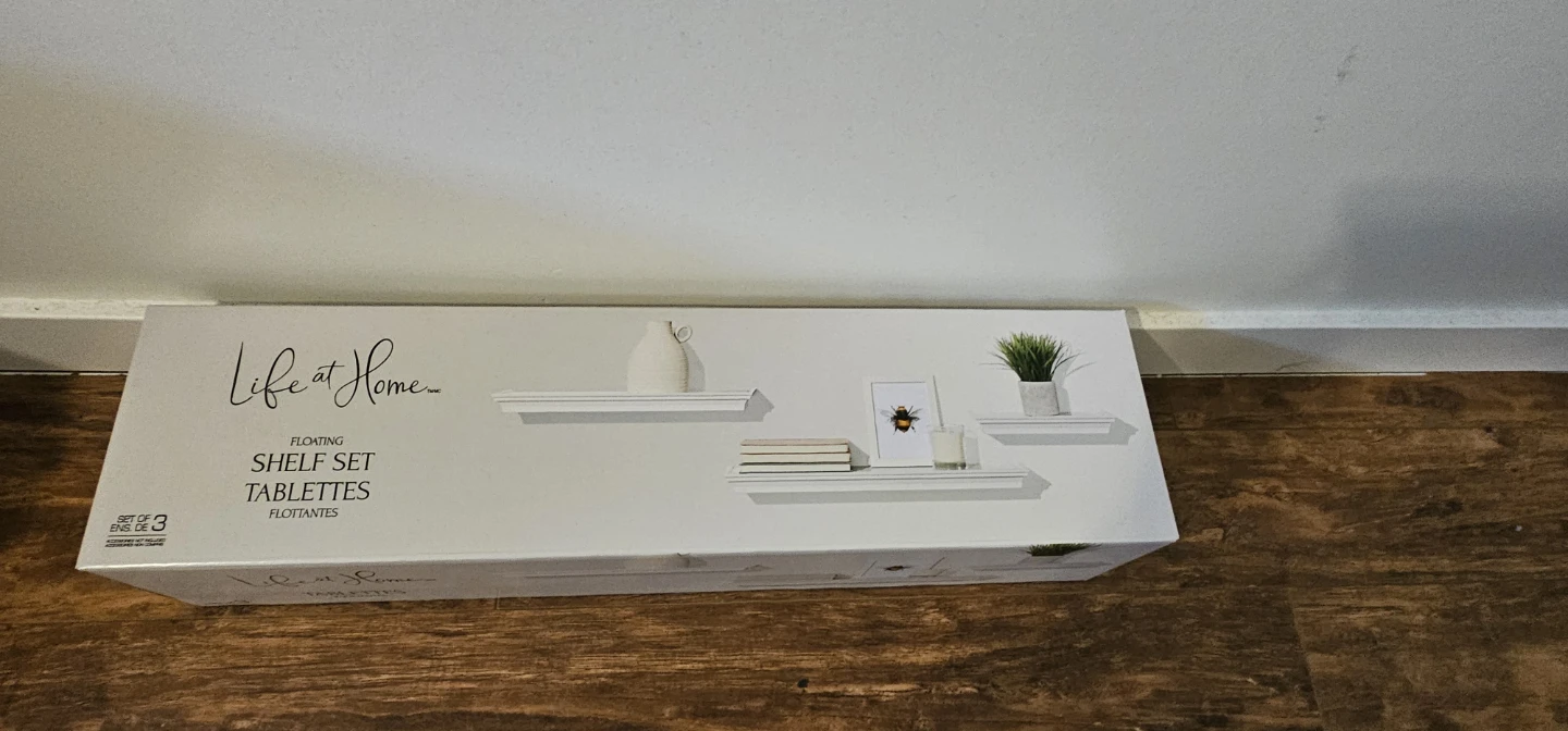 Life at Home Floating Shelf Set - photo 2