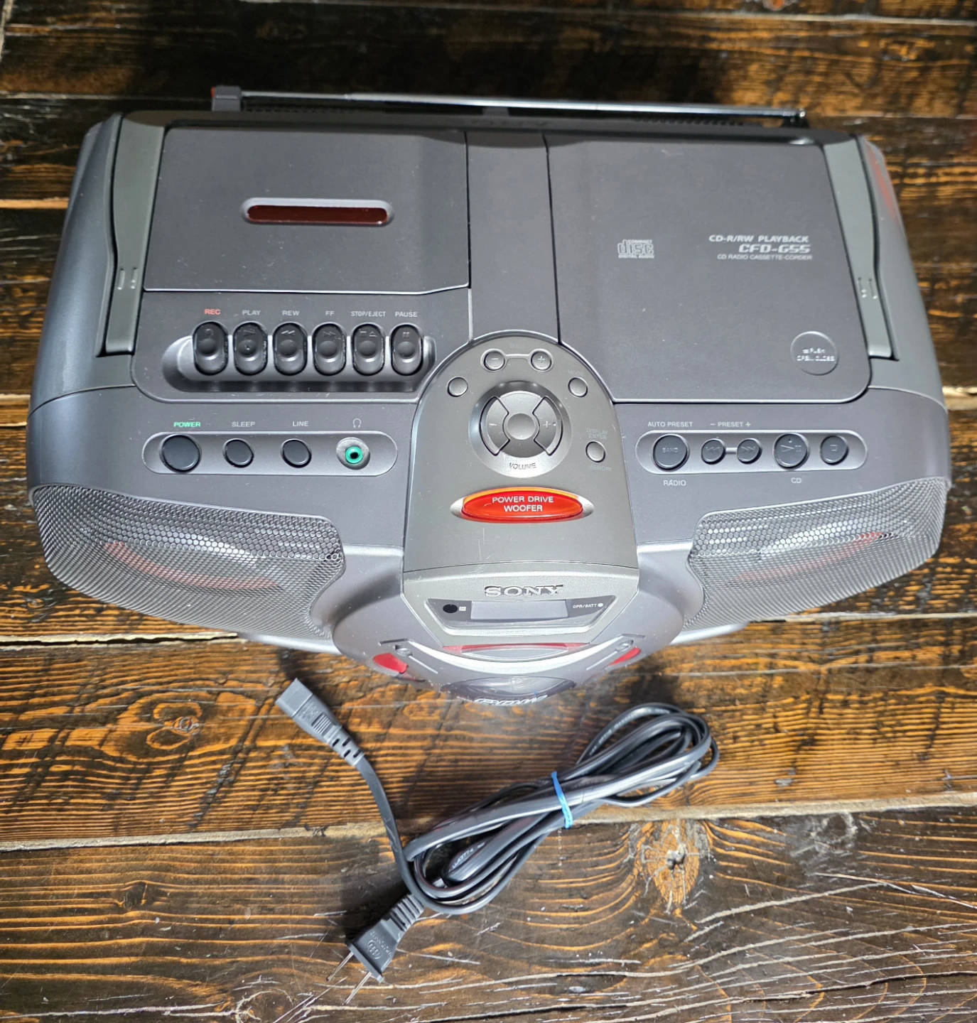 Sony CD Radio Cassette Recorder CFD-G55 - photo 2