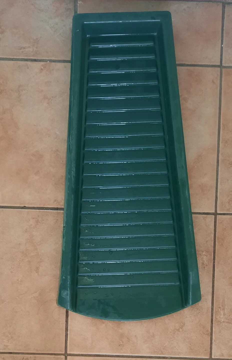 Green Downspout Tray