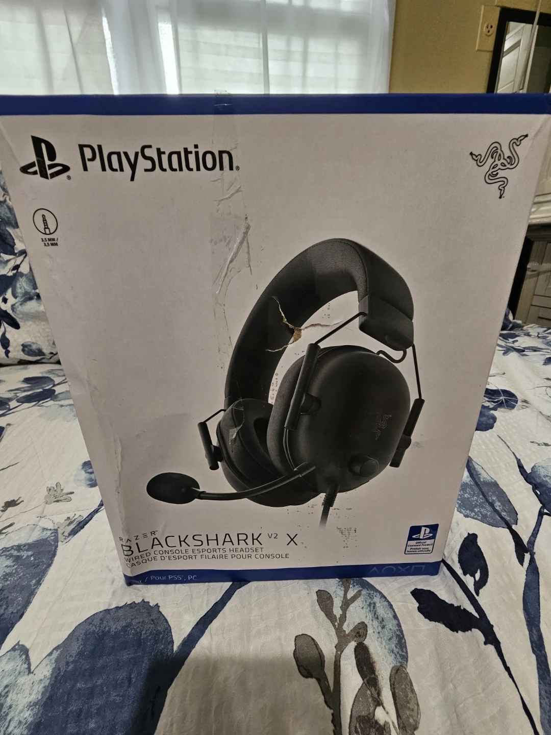 Razer Blackshark V2 X Wired Gaming Headset for PS5, PC - photo 3