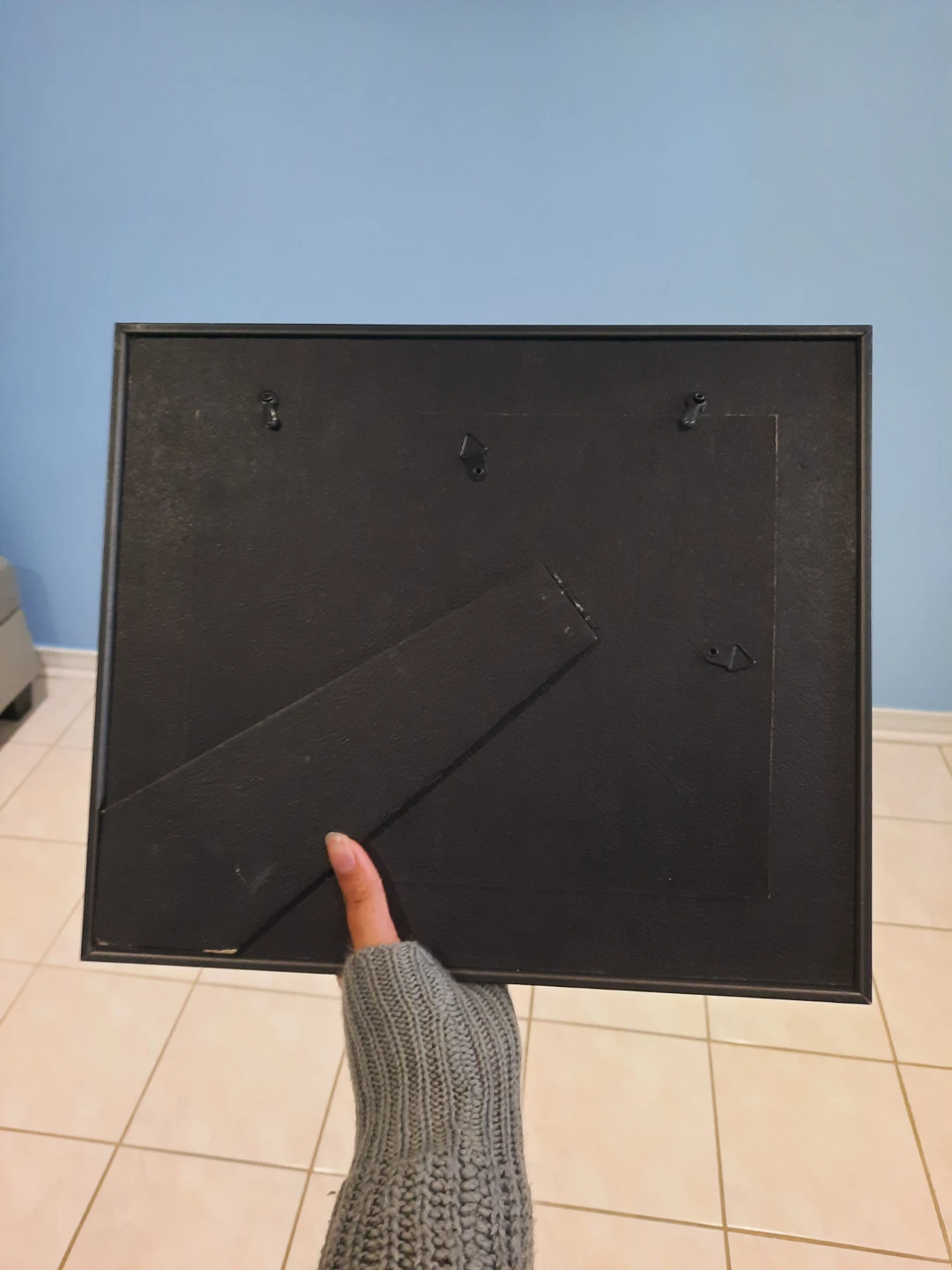 Dark Wood Finish Picture Frame - photo 2
