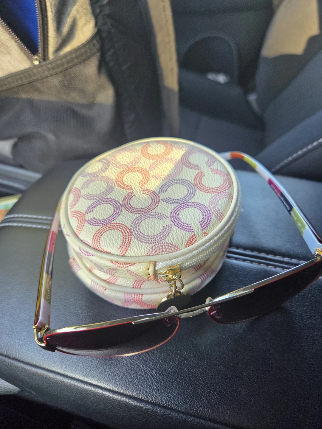 Coach Sunglasses and airpod Case