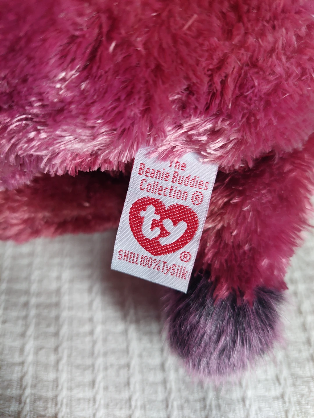 Ty Beanie Buddies Mammoth Plush Toy, Beanie buddy size - photo 3