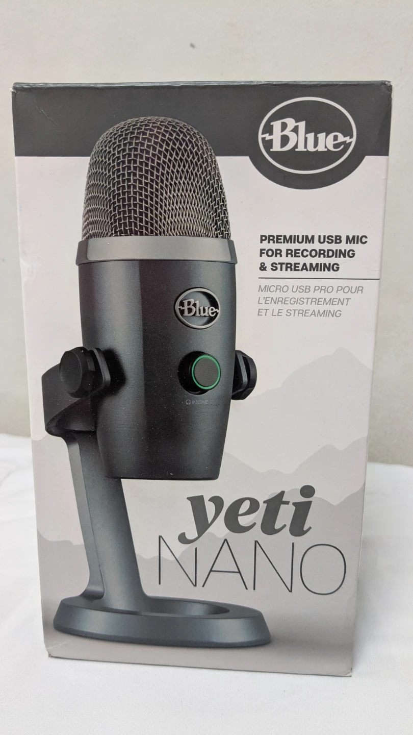 Blue Yeti Nano USB Microphone for Recording & Streaming