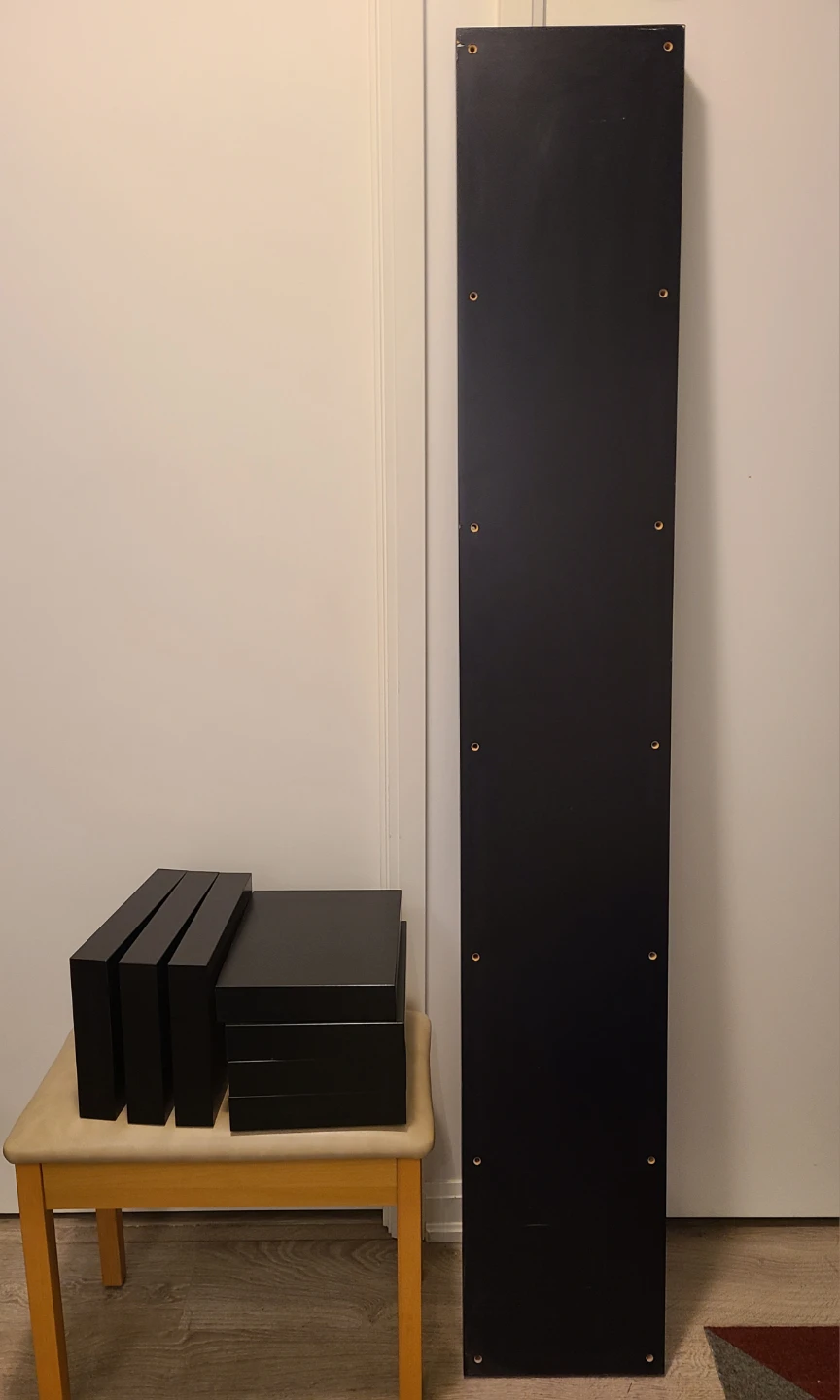 IKEA LACK Wall Shelf Unit - Black