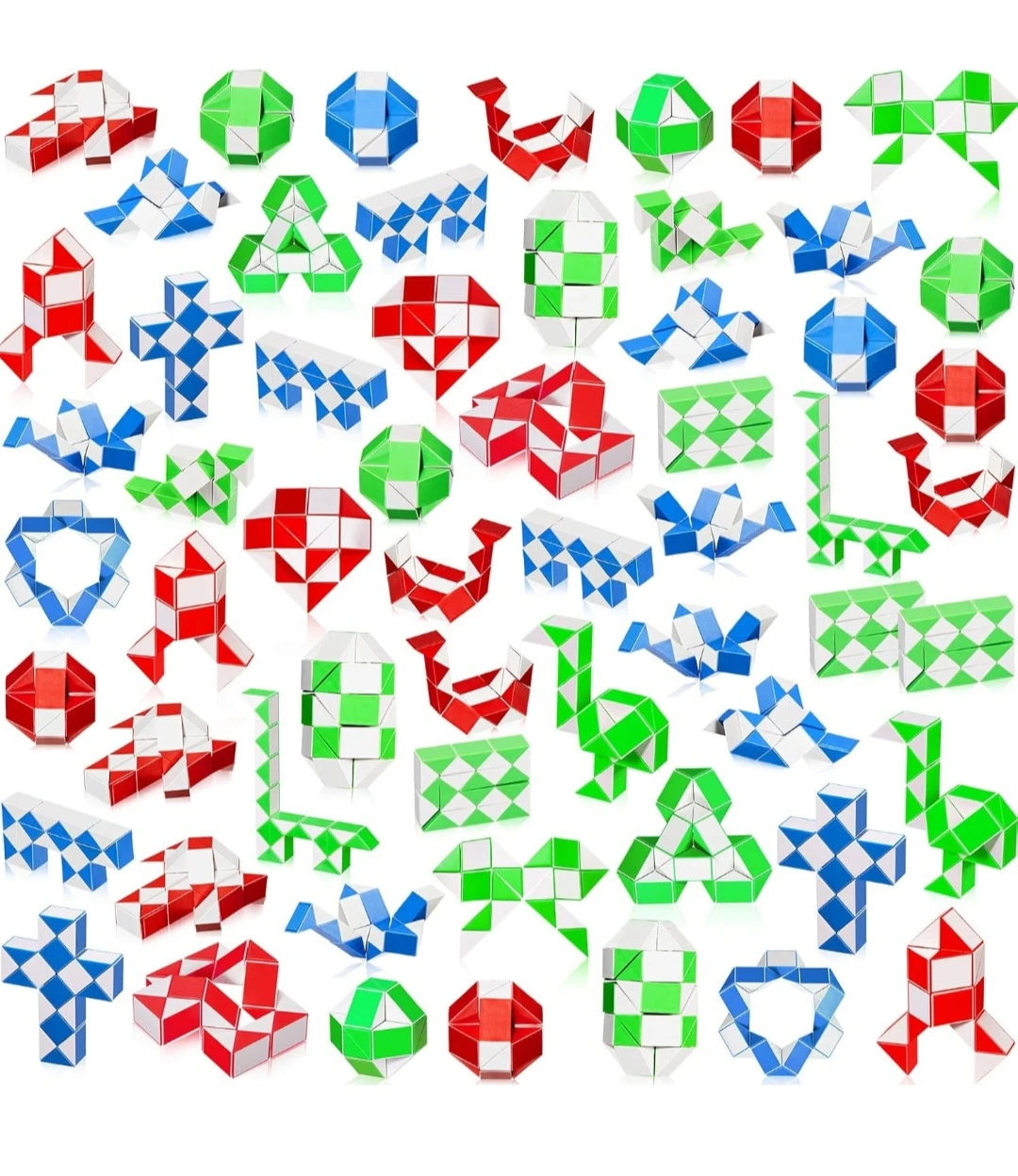 Magic Snake Puzzle Twist Toy (Bulk Lot) 60 packs