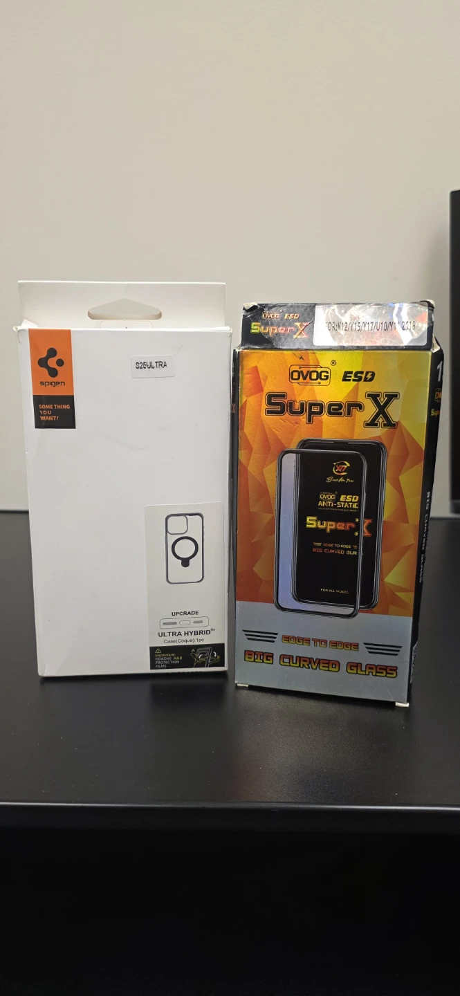 Spigen Case S25 Ultra with Ring Holder  and Screen protector - photo 5