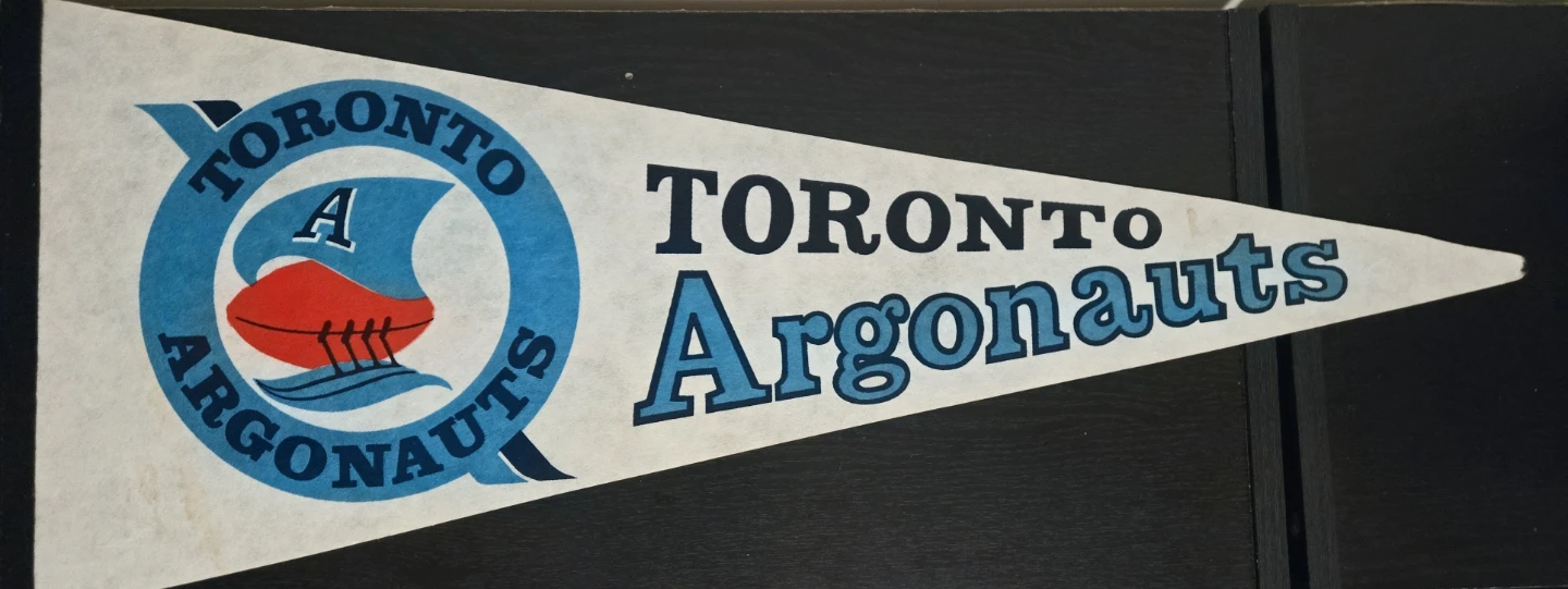Rare Vintage 1970/80's ARGO Pennant+Grey Cup Turncoats - photo 4