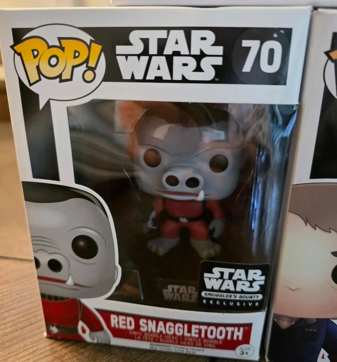 POP STAR WARS RED SNAGLETOOTH #70 NIB