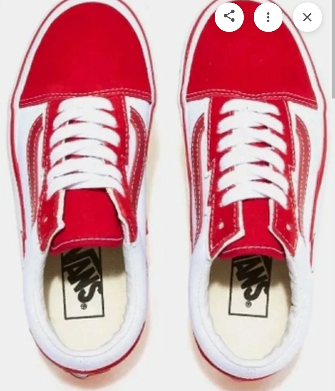Brand new Old Skool Bolt 2-Tone Red White US 8 - photo 4