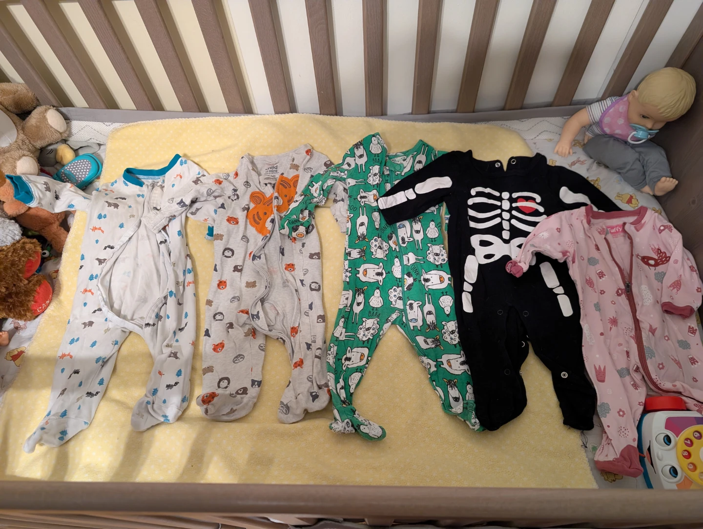 Baby Sleepers and Clothing Bundle 65 items - photo 3