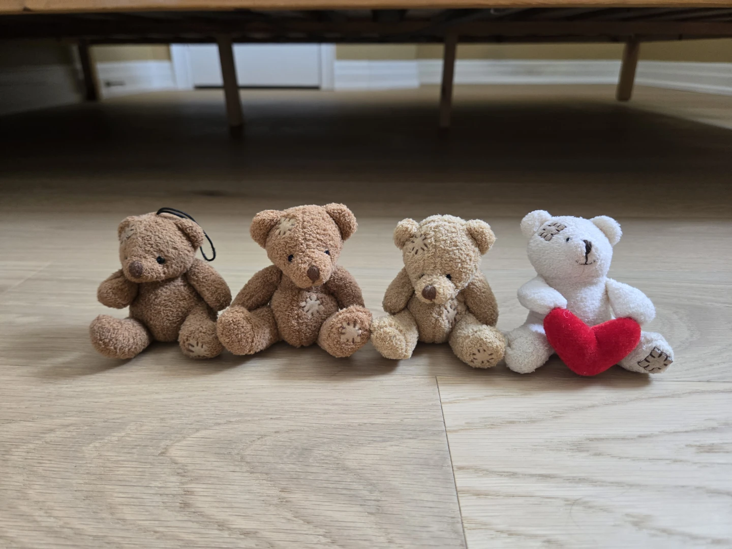 Mini Teddy Bears Keychain Stuffed Animal Toy Plush Doll