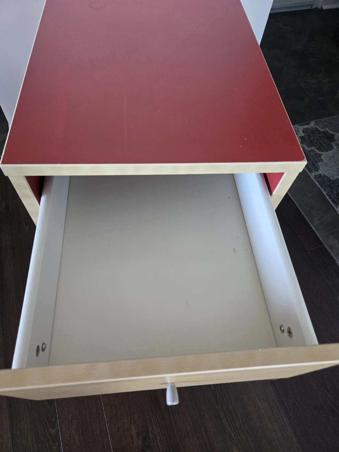 Nightstand with Drawer and Shelves/Bedside Cabinet - photo 4
