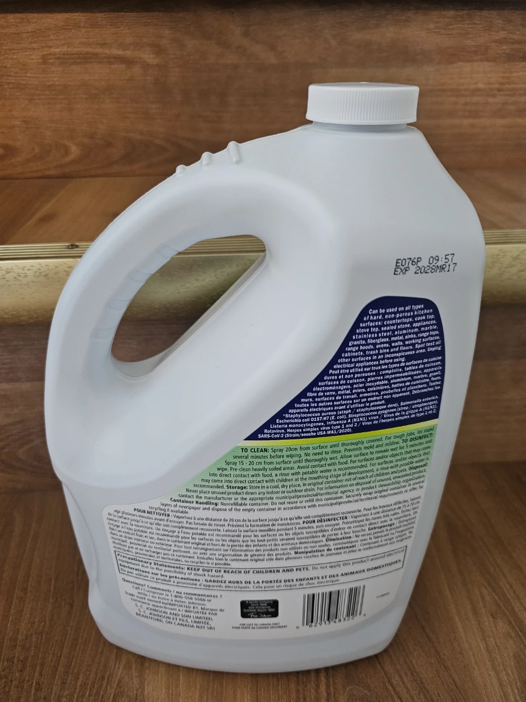 fantastik Original All Purpose Disinfectant Cleaner, 3.8 L - photo 2