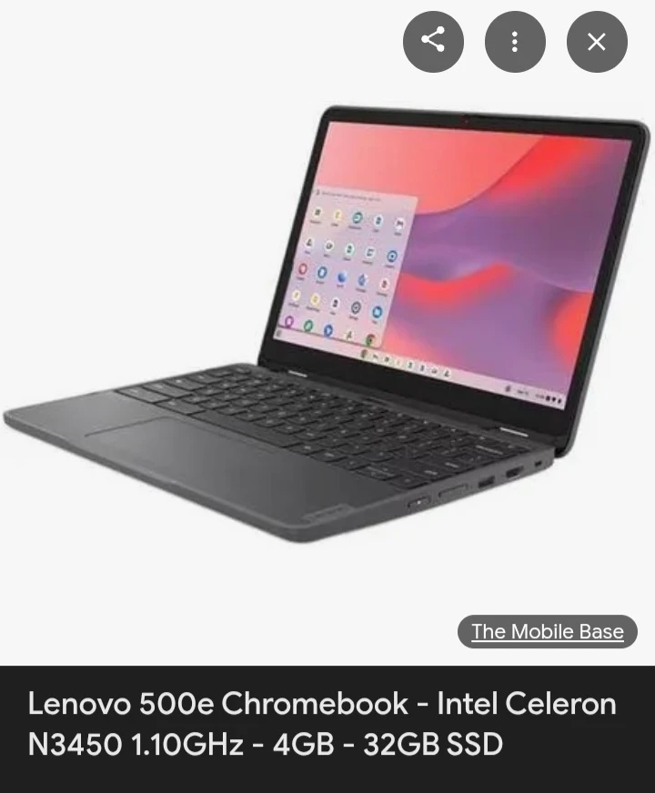 Lenovo Chromebook 500e Gen 3 11.6" 2-in-1 - photo 2