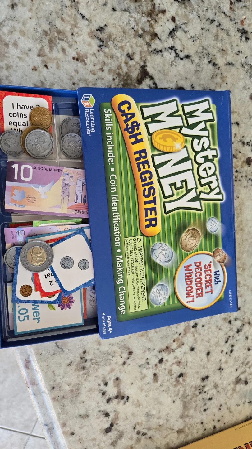 Learning Resources Mystery Money Cash Register Game - photo 2