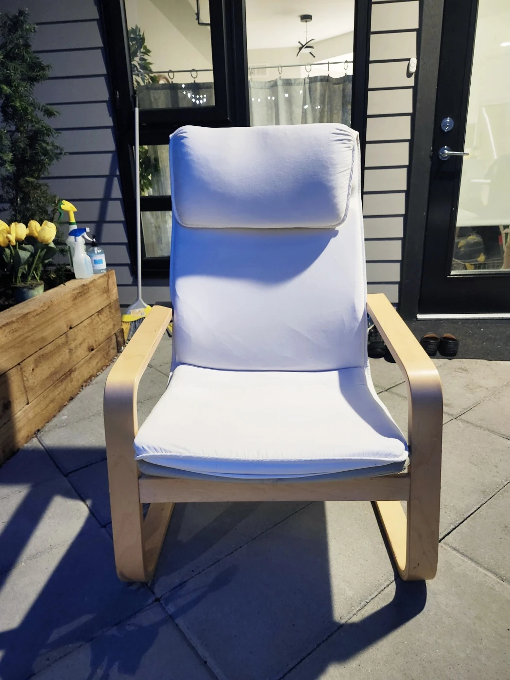IKEA POÄNG Armchair - White/Birch - photo 4