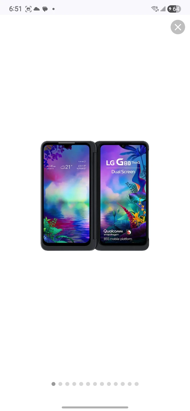 LG G8X ThinQ Dual Screen unlocked sale or trade