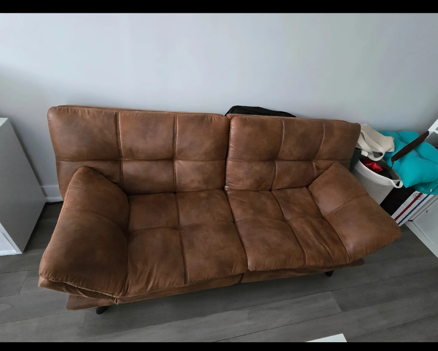 Used like new - almost never used Foldable sofa