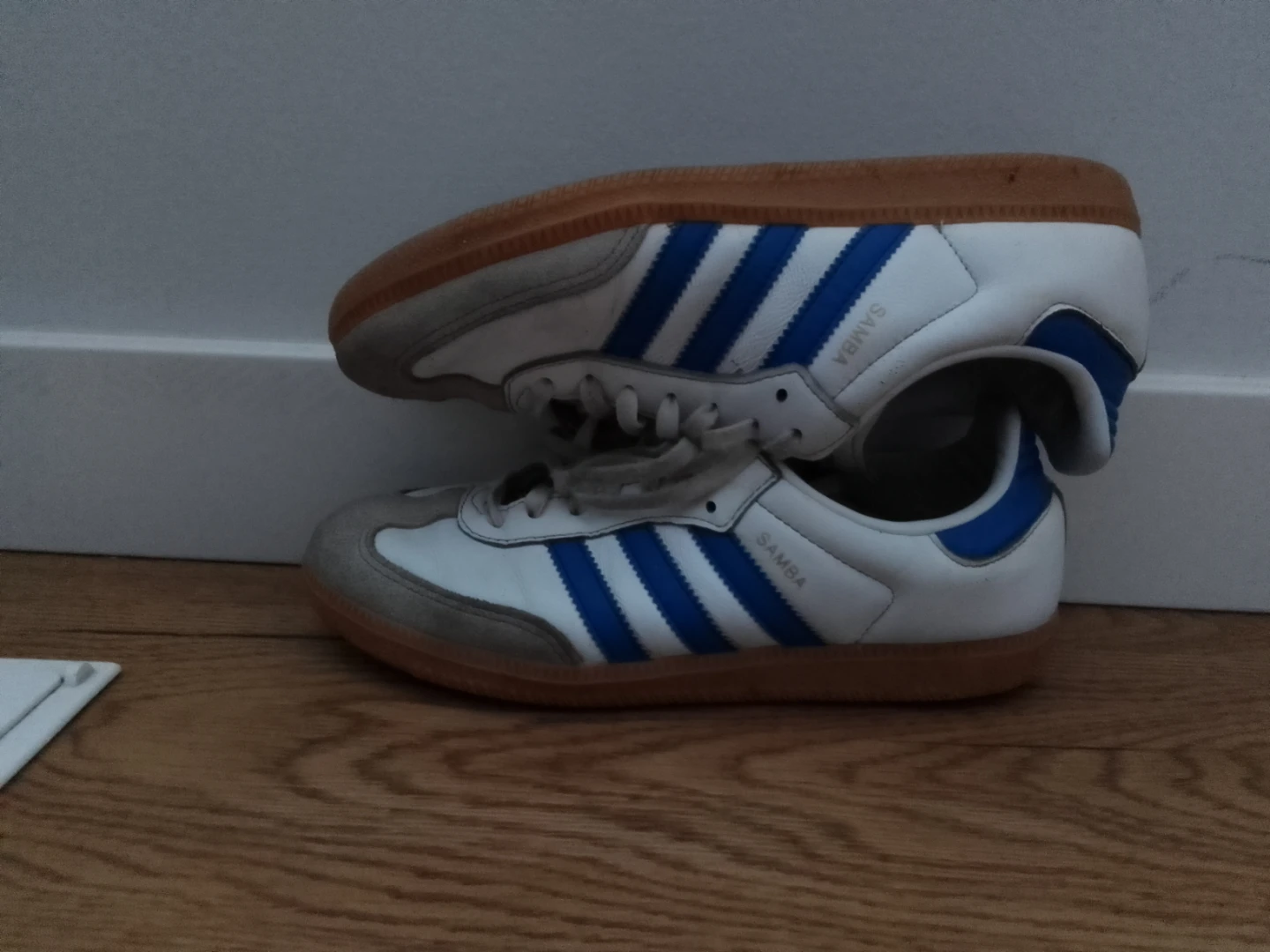 Adidas Samba Sneakers White Blue