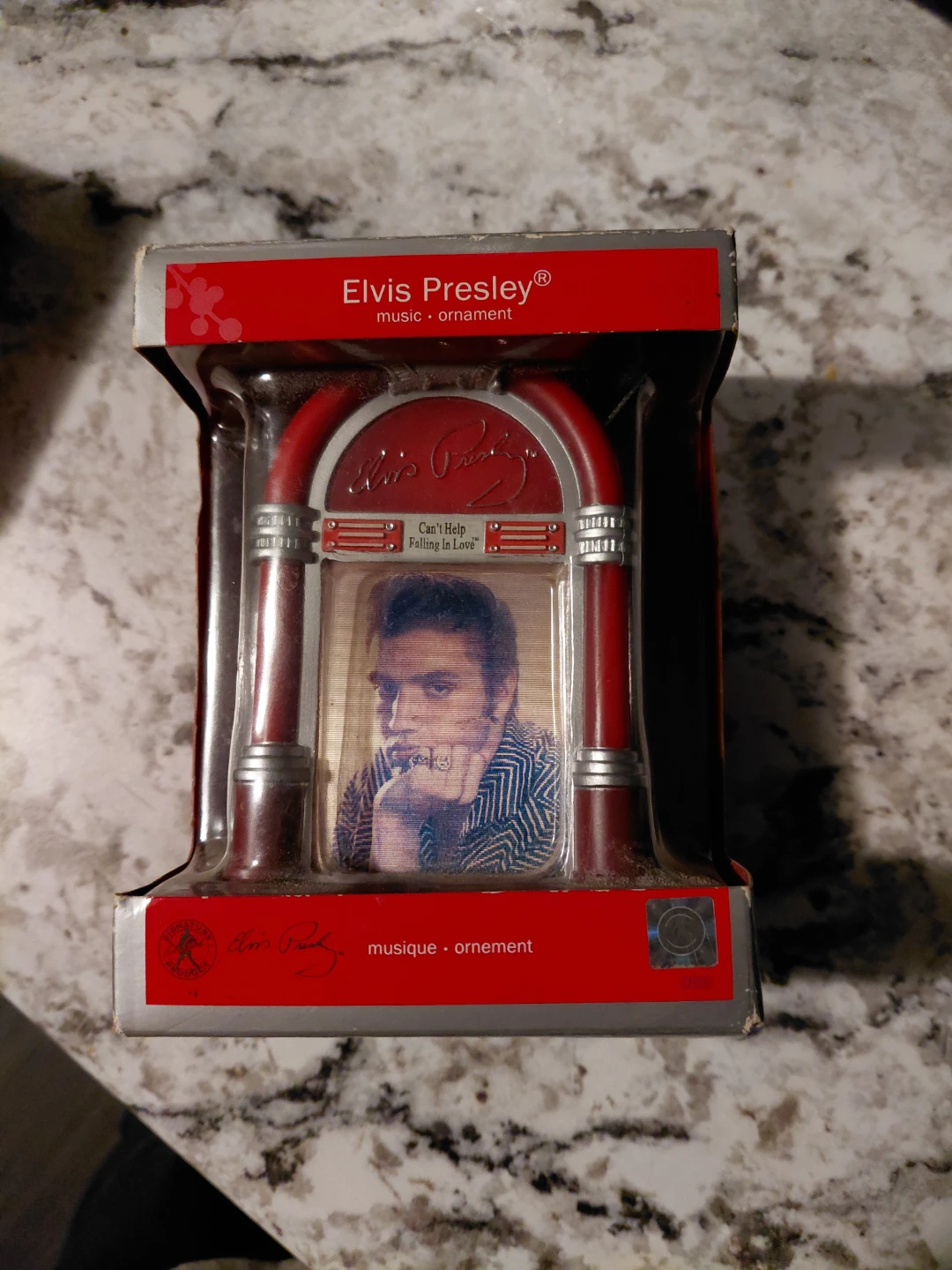 Elvis Presley Music Ornament