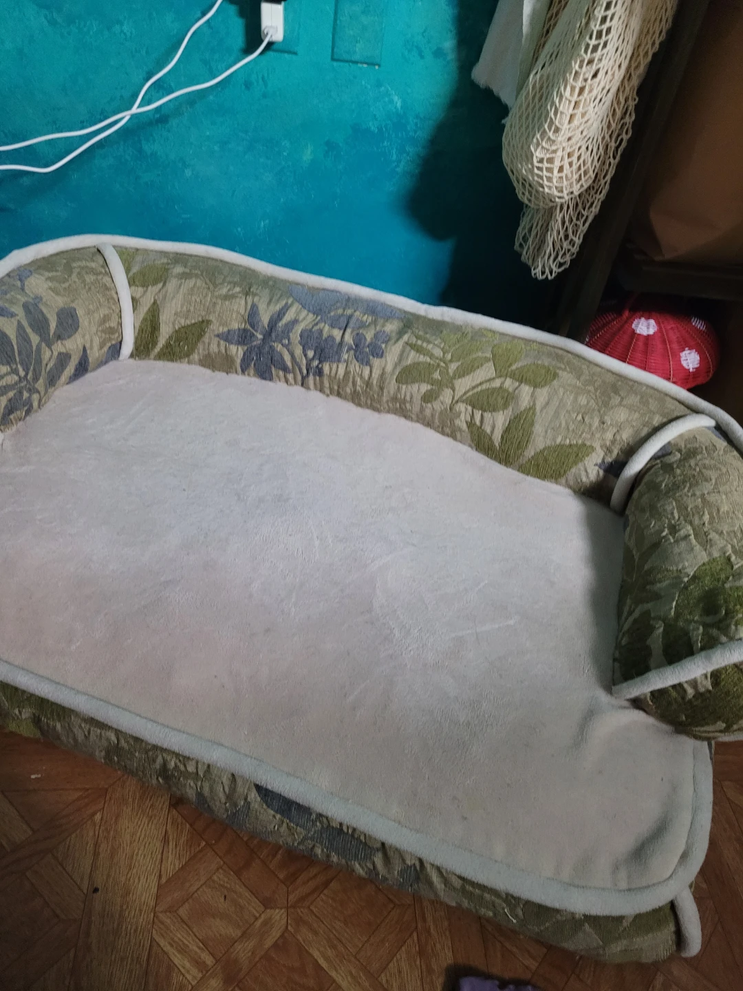 Extra Large Tapestry Floral Pet Bed Large Dog Bed Sofa