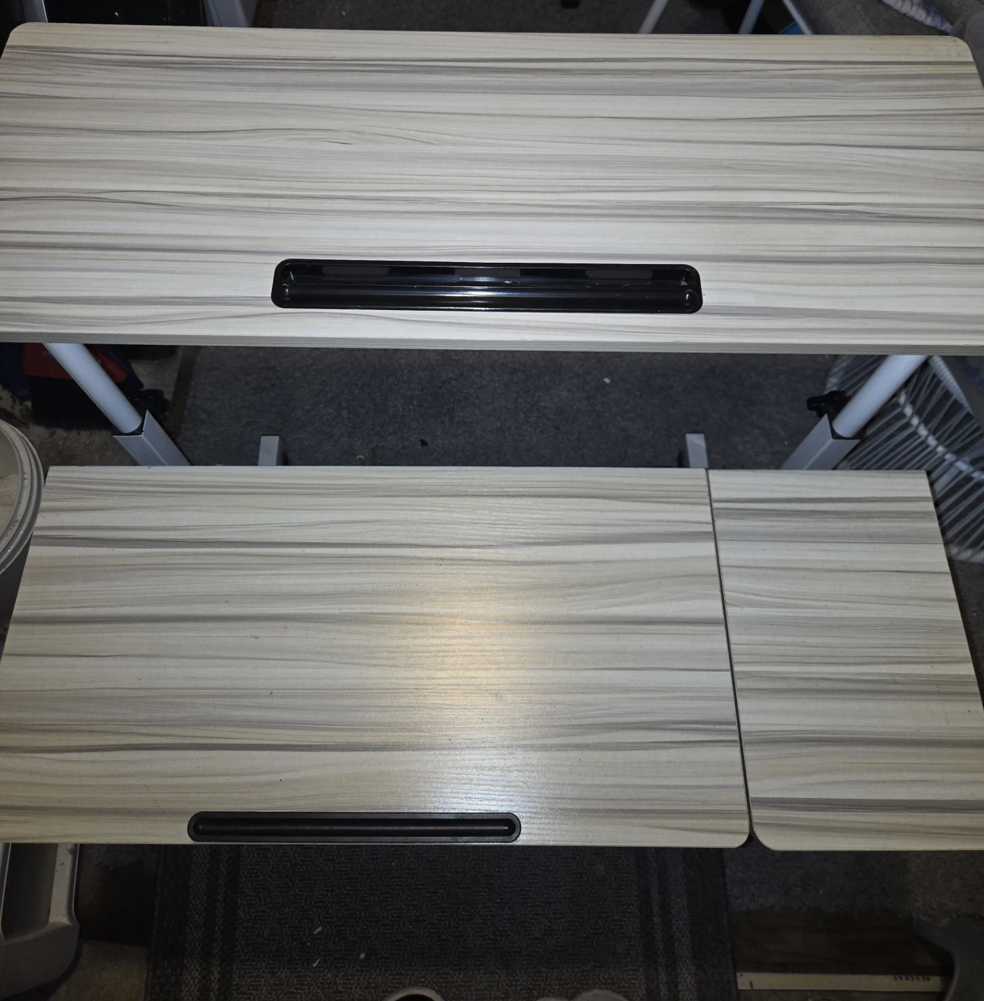 Adjustable Laptop Desk with Wheels