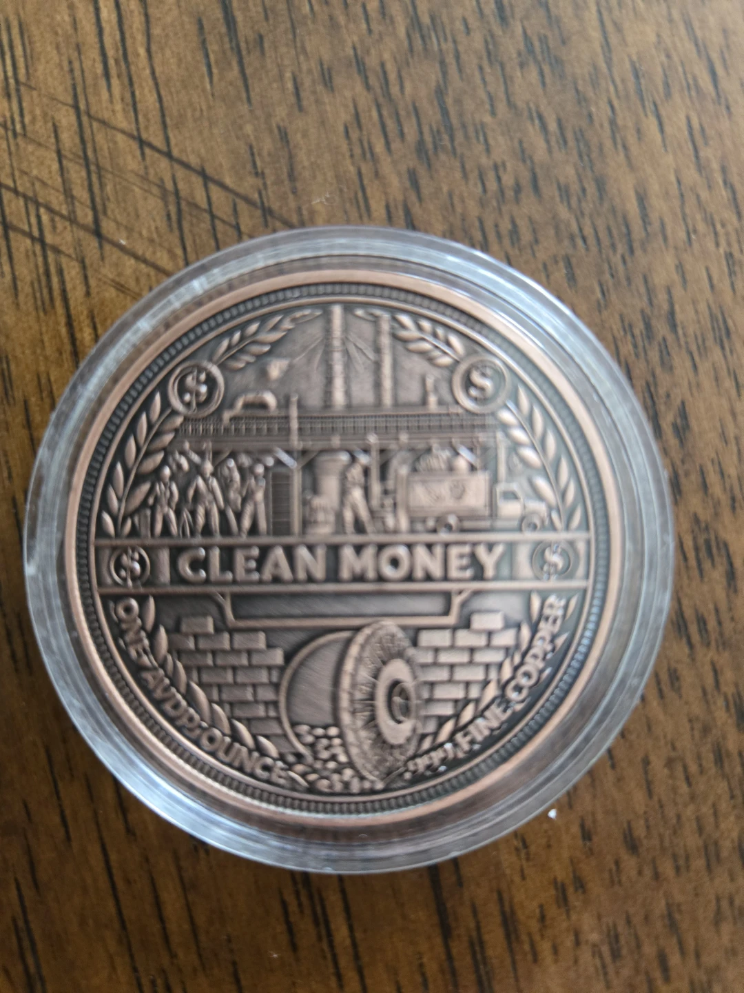 1oz Collectible Copper Coin - photo 2