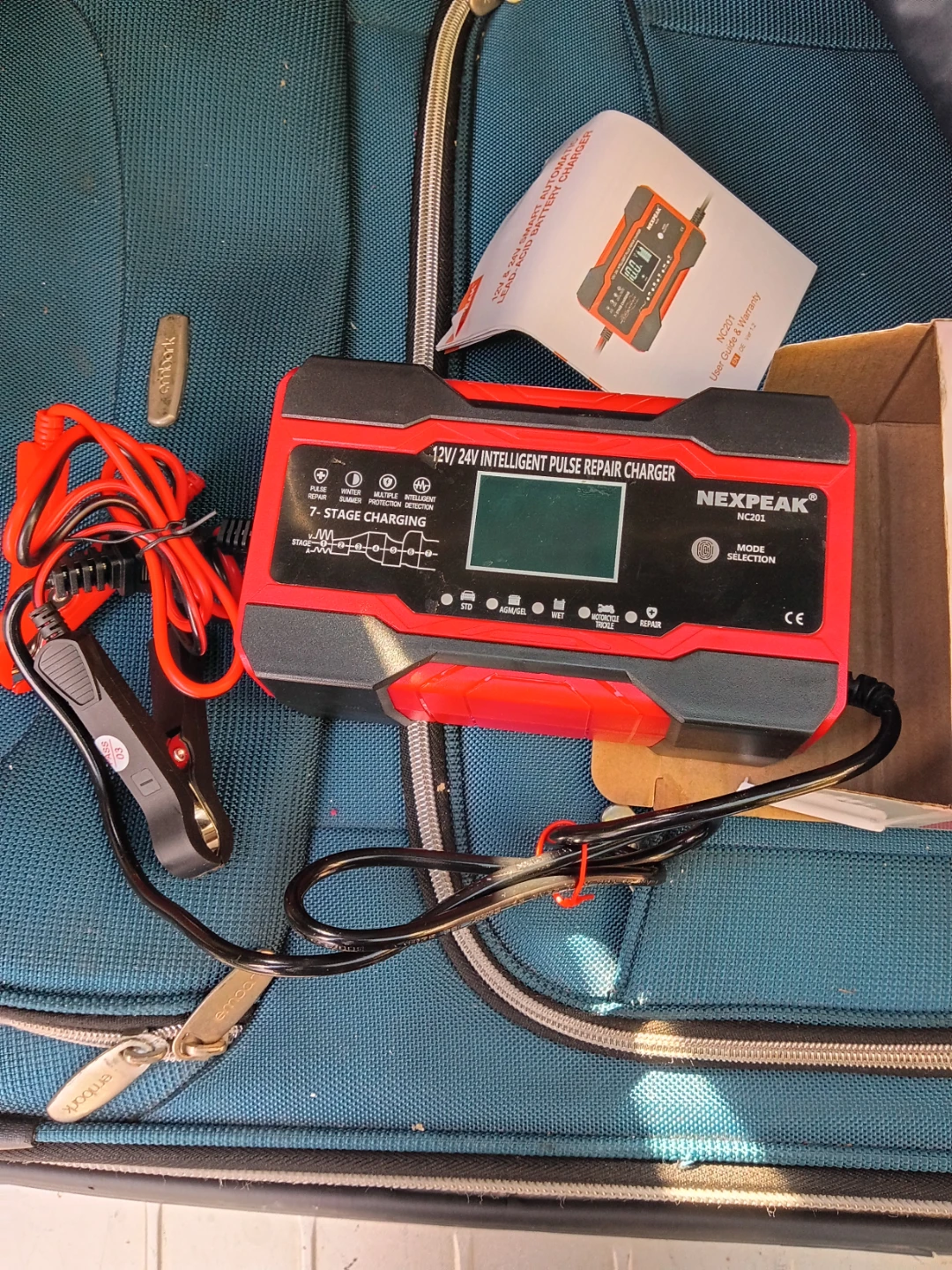 Cargador de batería para tu carro, nuevo - photo 2