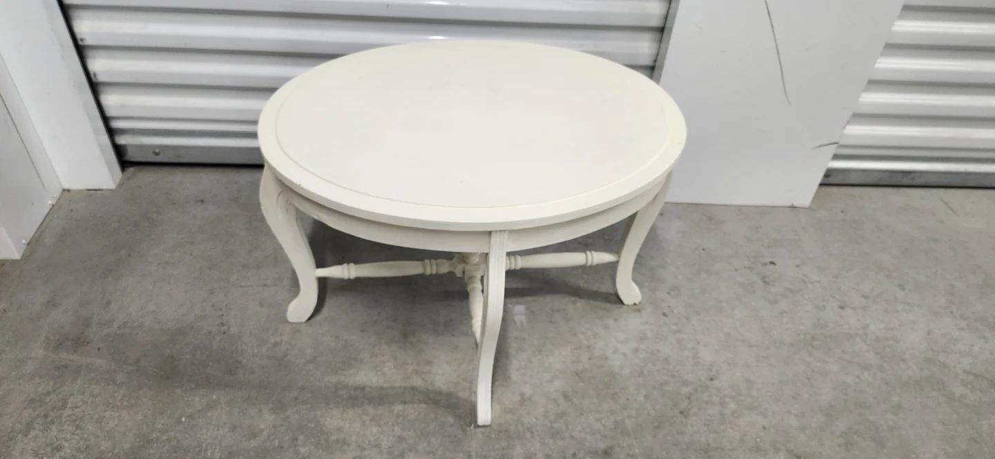 Wooden coffee table