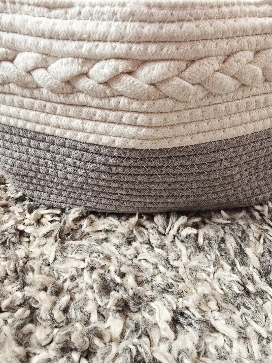 Woven Storage Basket with Handles - photo 4