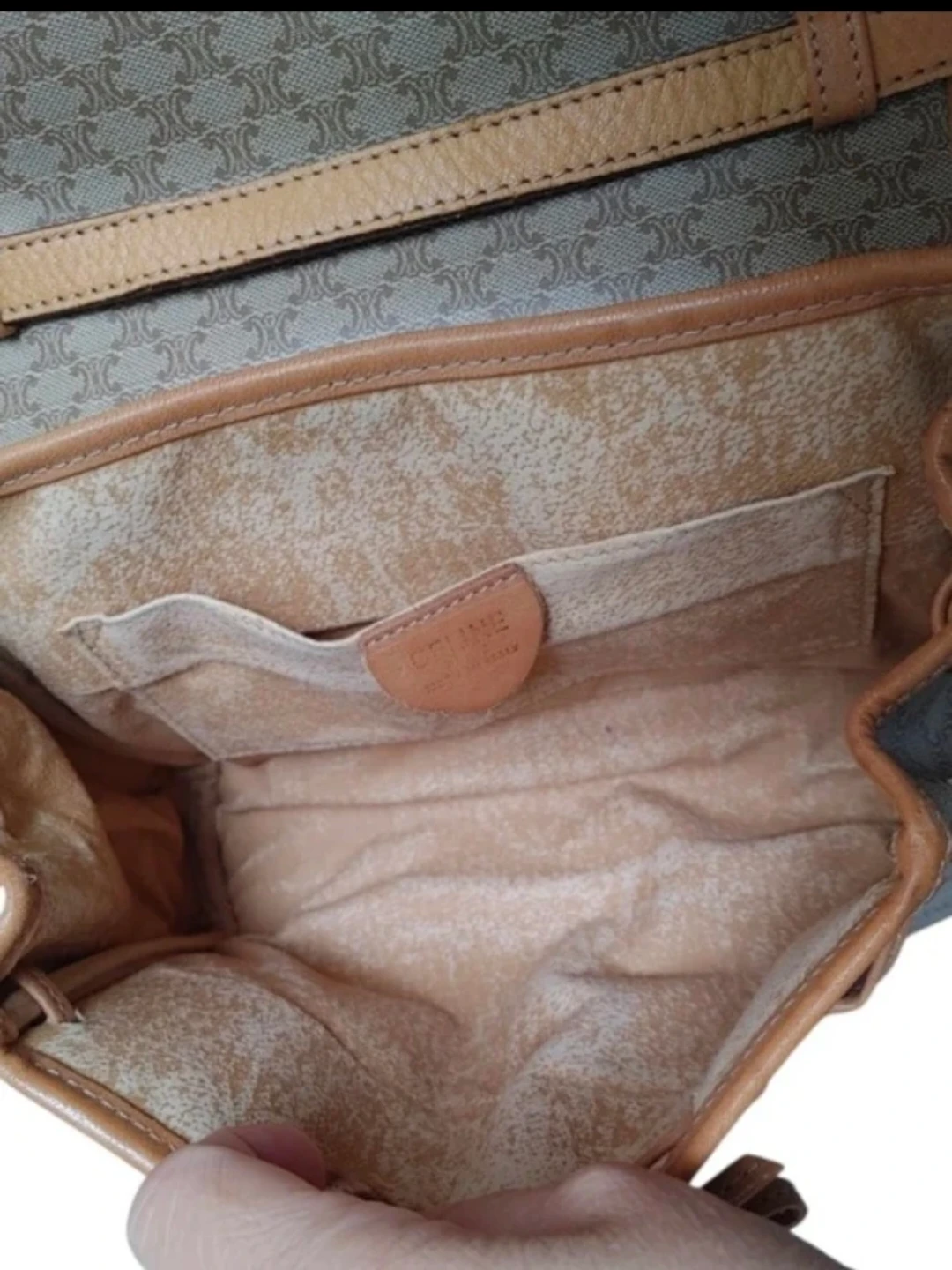 Vintage Celine Paris Macadam Crossbody Bag - photo 3