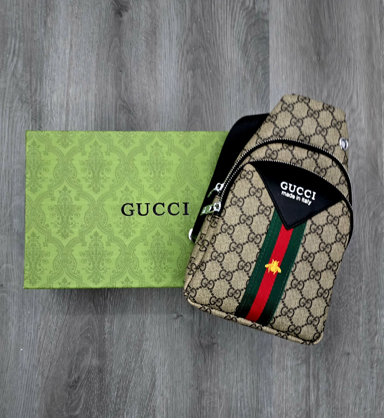 Gucci Monogram Sling Bag