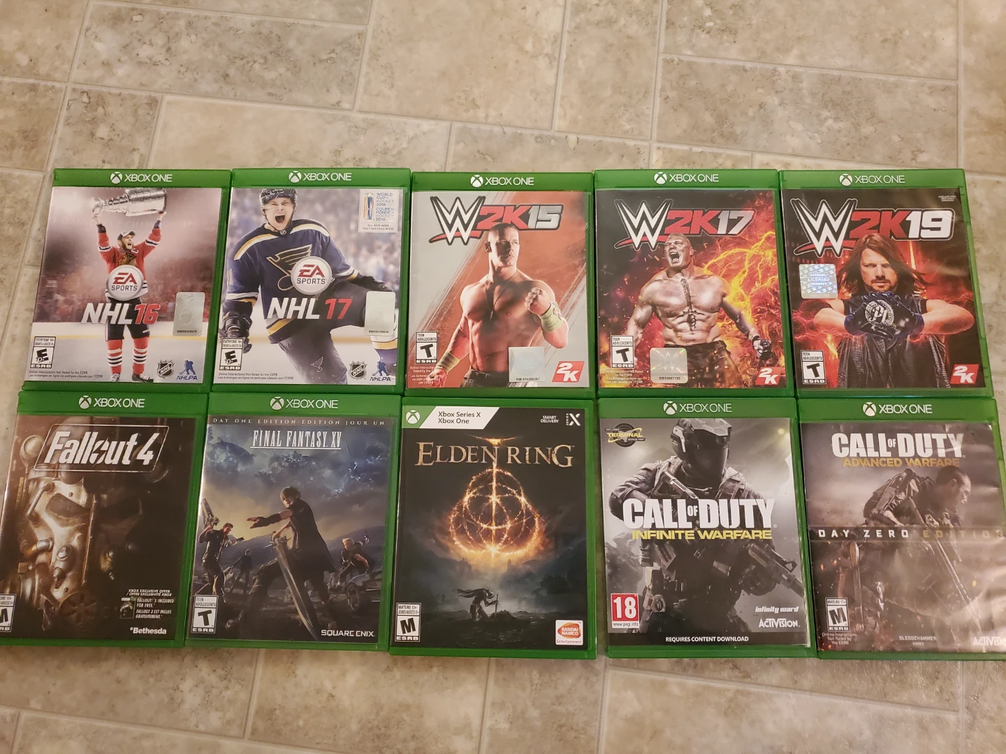 Xbox One Console with 2 Controllers and Games - photo 5
