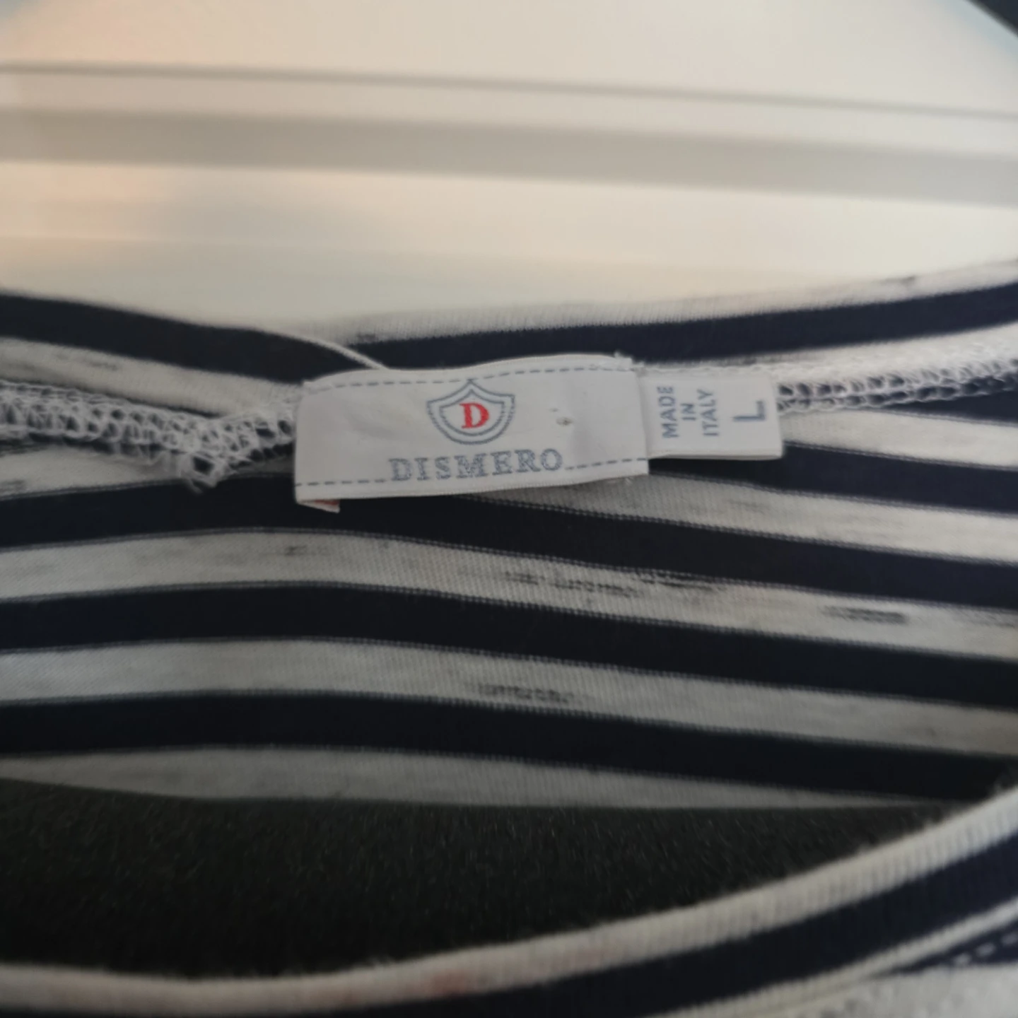 Dismero Striped Pearl Detail Blouse - photo 2