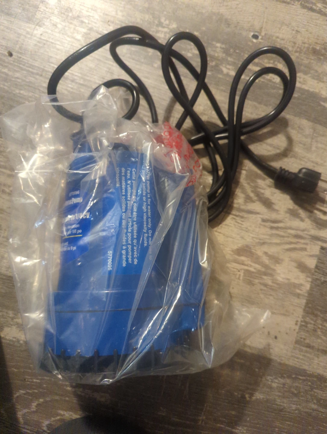 Brand New 1/4 HP Submersible Water Pump - photo 2
