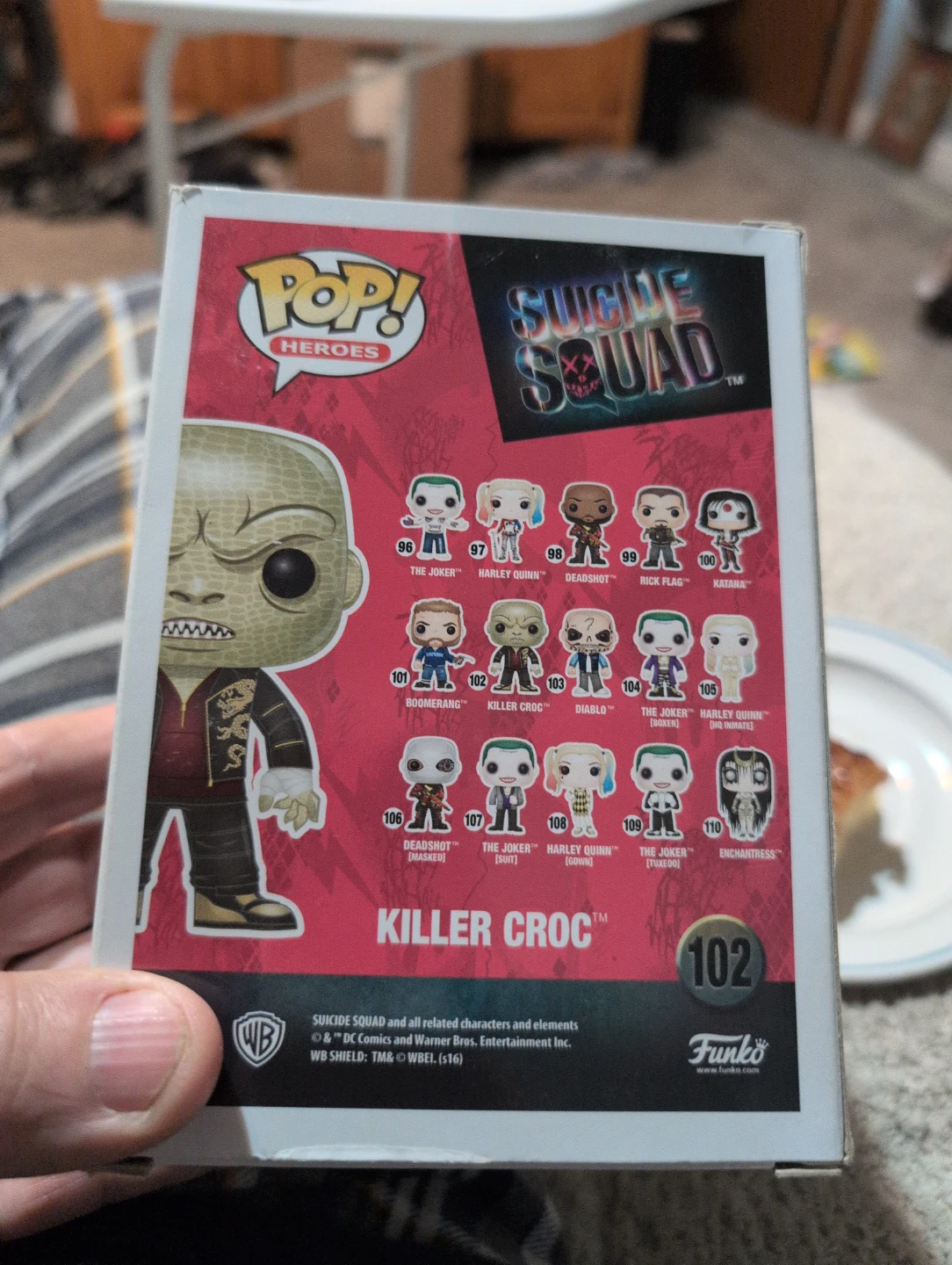 Funko Pop! Heroes Suicide Squad Killer Croc #102 - photo 2